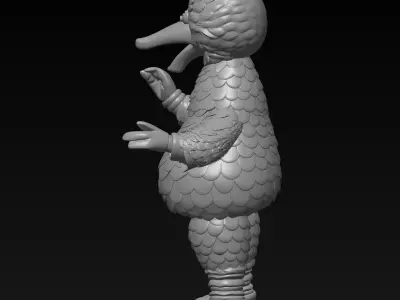 Sesame Street Little Bird 3D print model