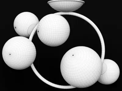 lampatron IONA C pendant light corona S 3D model