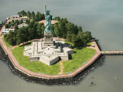  Liberty Island Scene 
