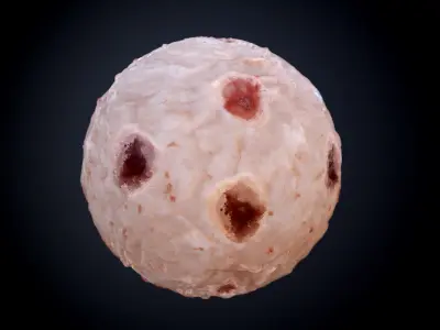 30 Horror Gore Skin Seamless PBR Texture Pack Texture