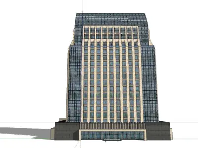 vacation spot-Resort-Fashion Leisure Hotel-0118 3D model