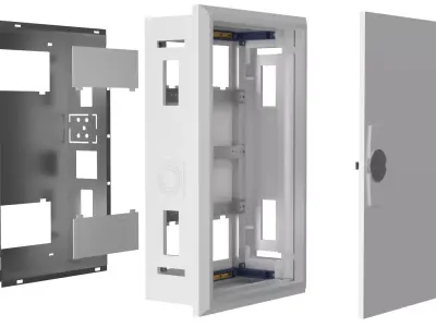 Recessed Electrical Distribution Enclosure 3D model