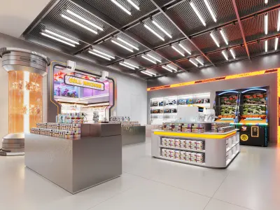 Toy Store interior 3D model