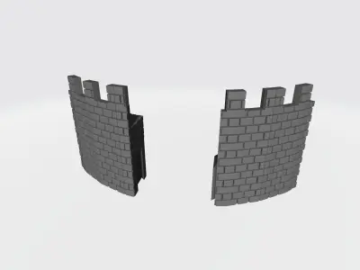 Skull lego castle 3D print model