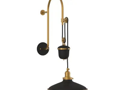 Counterweight sconce SKU 33868 Free 3D model