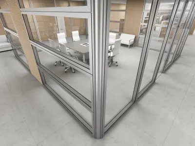 office interior partition pr2-522 3D model