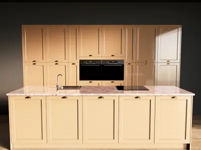 62-Kitchen2 glossy 6 3D model