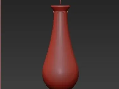 Sabine Floor Lamp Arteriors 3D model