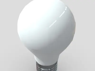 CC0 - Light Bulb Free low-poly 3D model