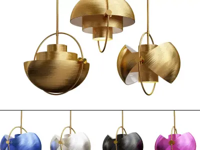 Gubi multilte brass nannie inez 3D model