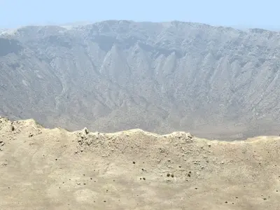 Volcano Mountains Pack 3D model