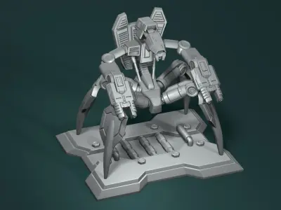 Sith war Droid MK1 star wars 3D print model