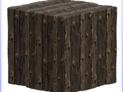 Stylized Wood Floor Seamless Texture Texture 3
