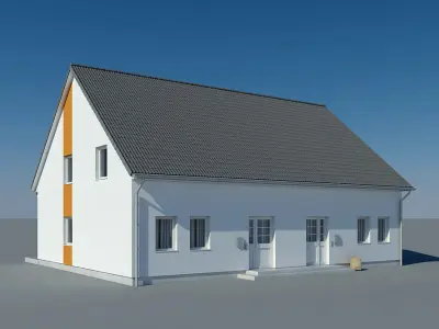 Villa Duplex 3D model