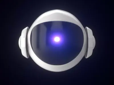 Robot ball 3D model buy