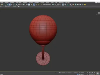 Mitzi Carrie Wall Sconce Low-poly 3D model