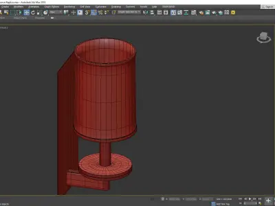 Chelsea Sconce Low-poly 3D model