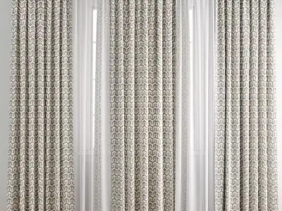 Curtain 379 3D model