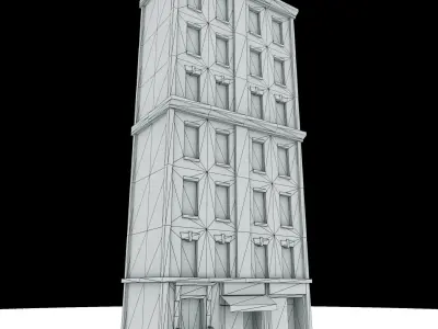 Nyc Building 07 Low-poly 3D model