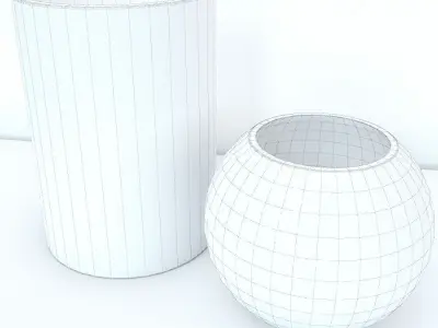 Bathroom accessories ZARA HOME 3D model