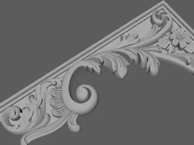 dekor ornament 3D model 190