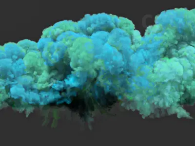 High-quality Cloud - 3D Volumetric cloud 3D model 3D model
