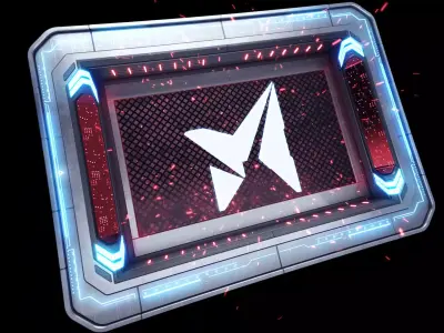 Sci-Fi Mech Screen 3D model