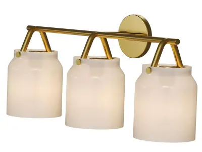 Henry 3-Light Sconce by West Elm 3D model