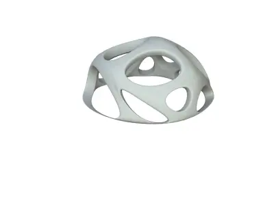 SciFi Cube Object No 46643 Low Poly Shape Low-poly 3D model
