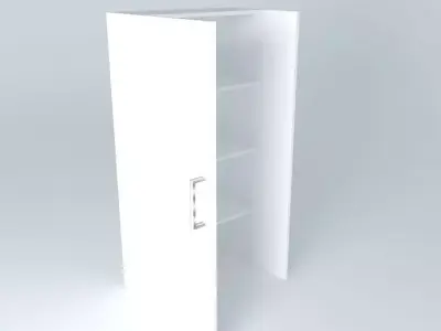 Cabinet for bathroom Free 3D model purchase