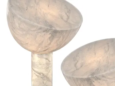 Table Lamp Torch II 3D model