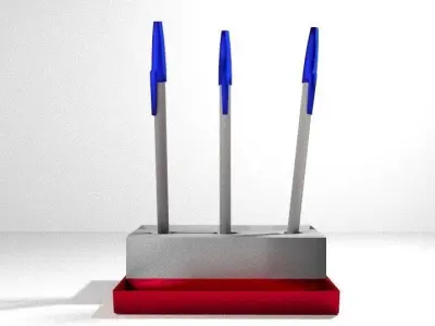 Pen Holder 3D model