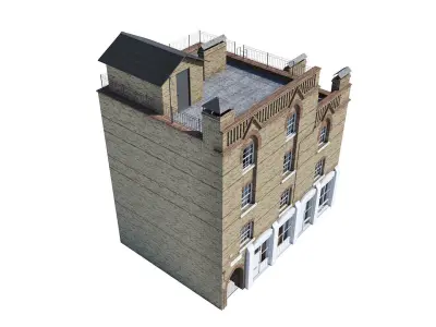 Building at old church st 45 London 3D model 3D model