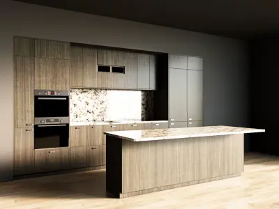 56-Kitchen8 texture 5 3D model