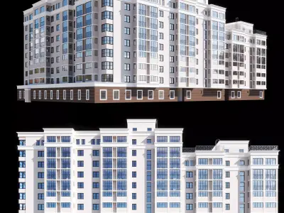 City House Building 3D model