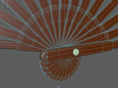 Chinese Fan 3D model