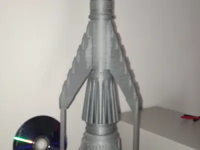 THUNDERBIRD 3 rocket 3D print model