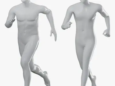  Animated Simple, and Detailed Men Mannequins 