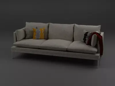 Couch sofa 3D model purchase