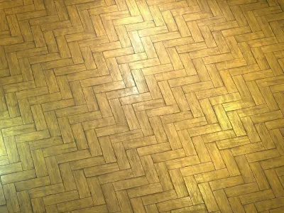 Old Parquet PBR  Texture