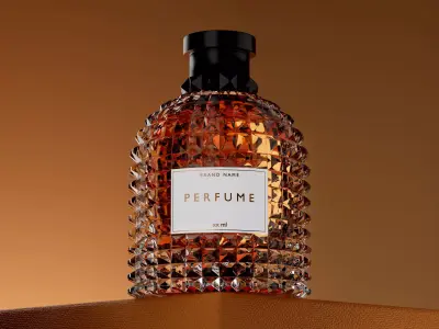 PERFUME MODELING AND LIGHTING SET 3D model 005 3D model