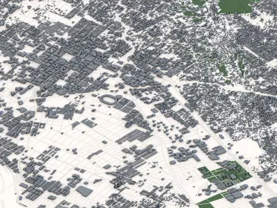 Cucuta City Colombia 3D model