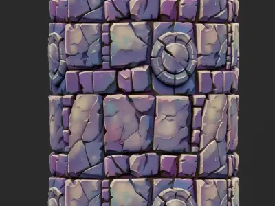 Stylized Floor Seamless Texture Texture 21