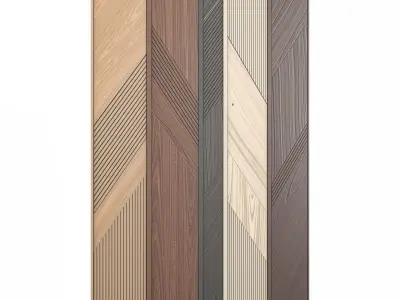 Wood Panel Collection PBR Material Texture
