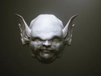 EARS - 40 ZBRUSH VDMs 3D model