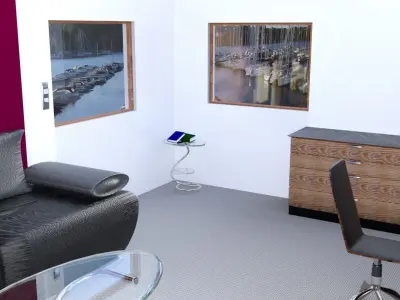 Marina room 3D model