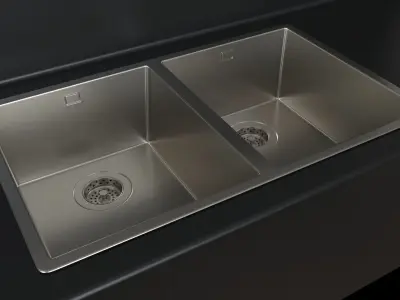 NORRSJON sink Ikea 73x44cm 3D model