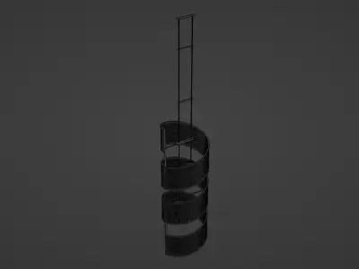 Zen chandelier 1 3D model