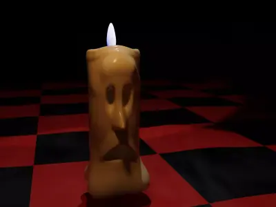 Candle Man Free 3D model
