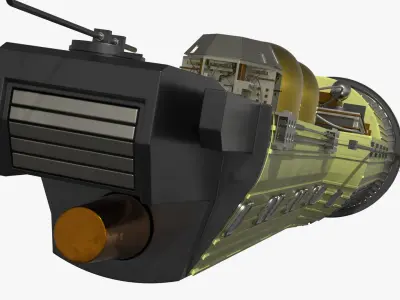  KH-9 Hexagon Cold War Spy Satellite 